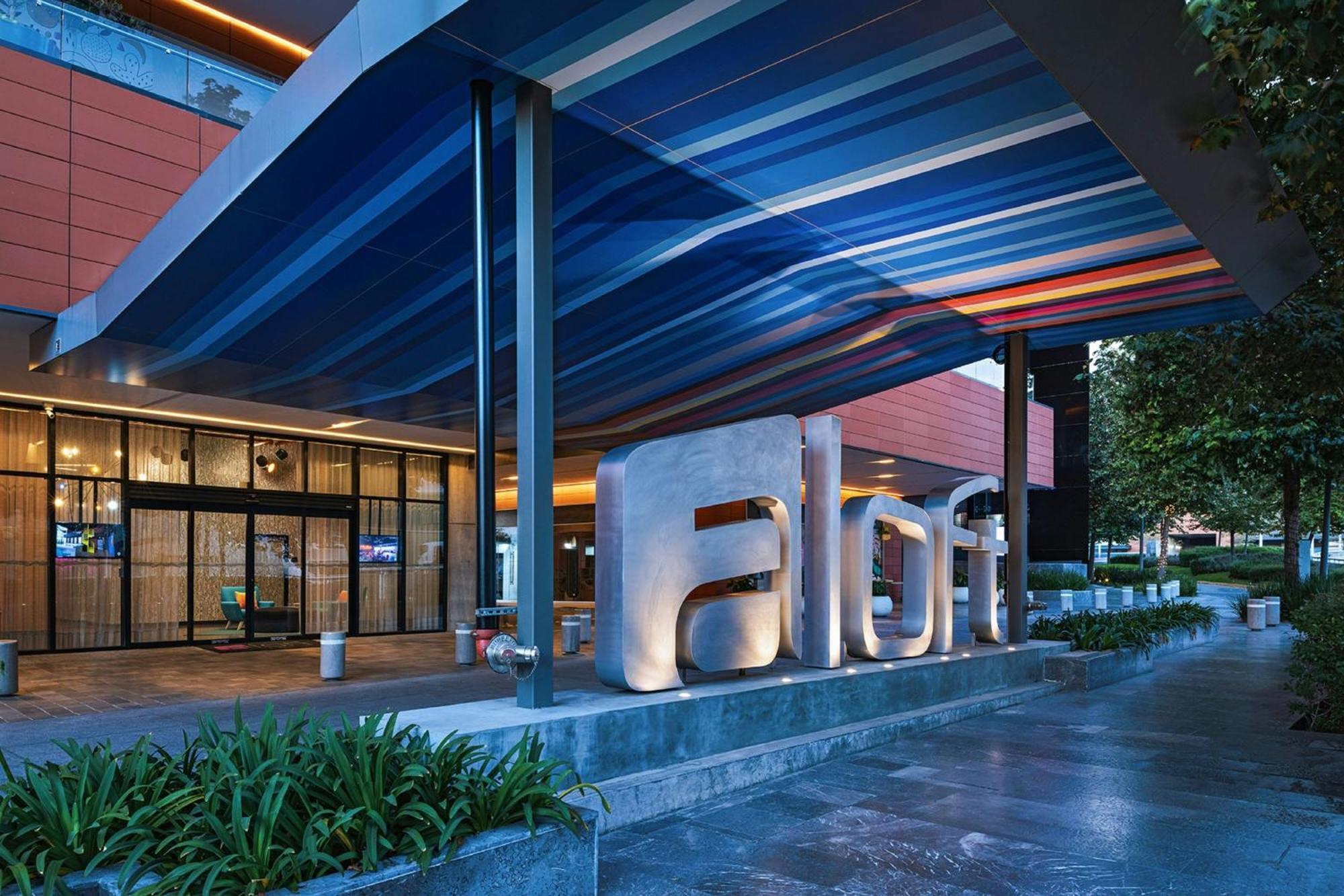 Aloft Guadalajara Sur Hotell Santa Anita  Exteriör bild