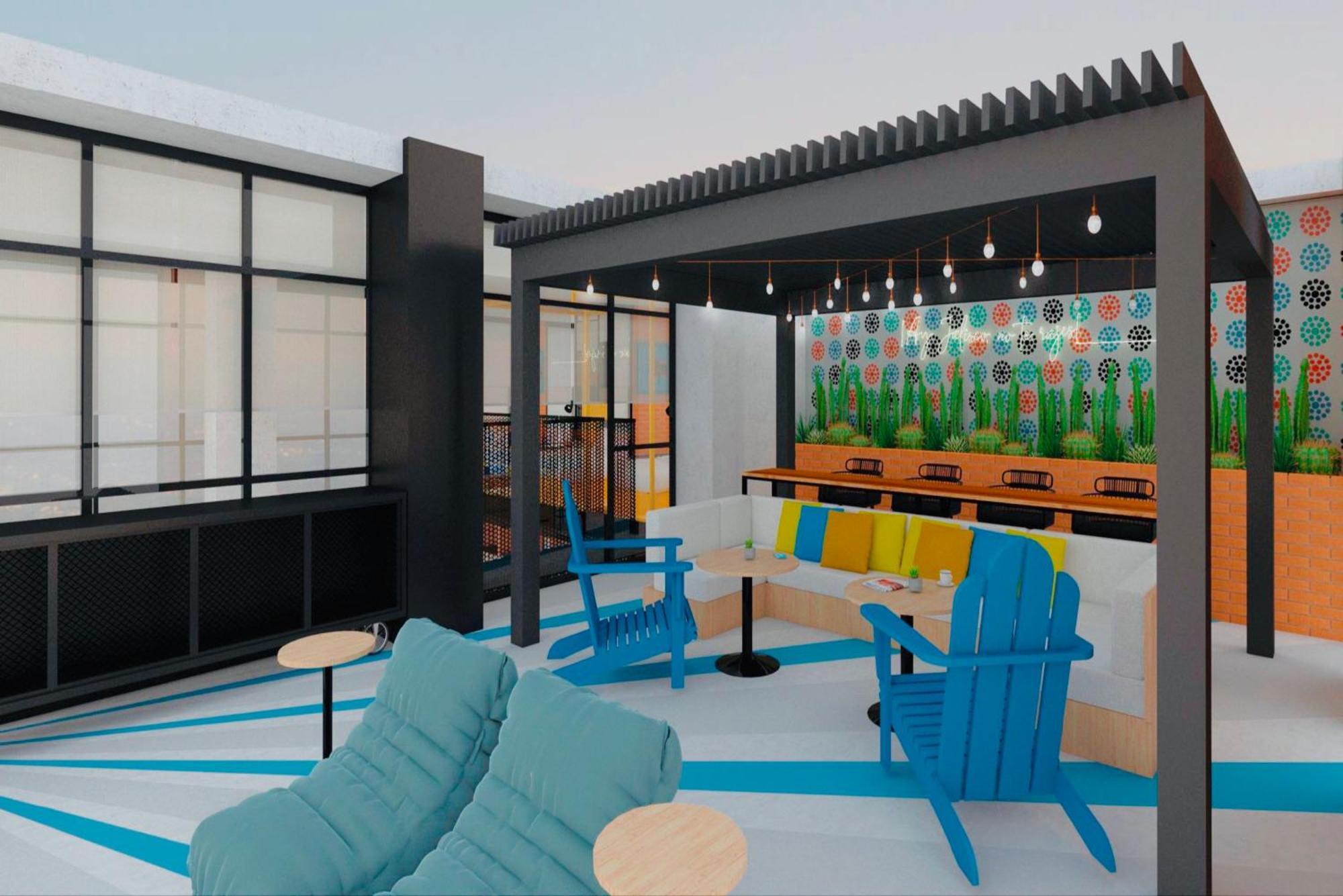 Aloft Guadalajara Sur Hotell Santa Anita  Exteriör bild